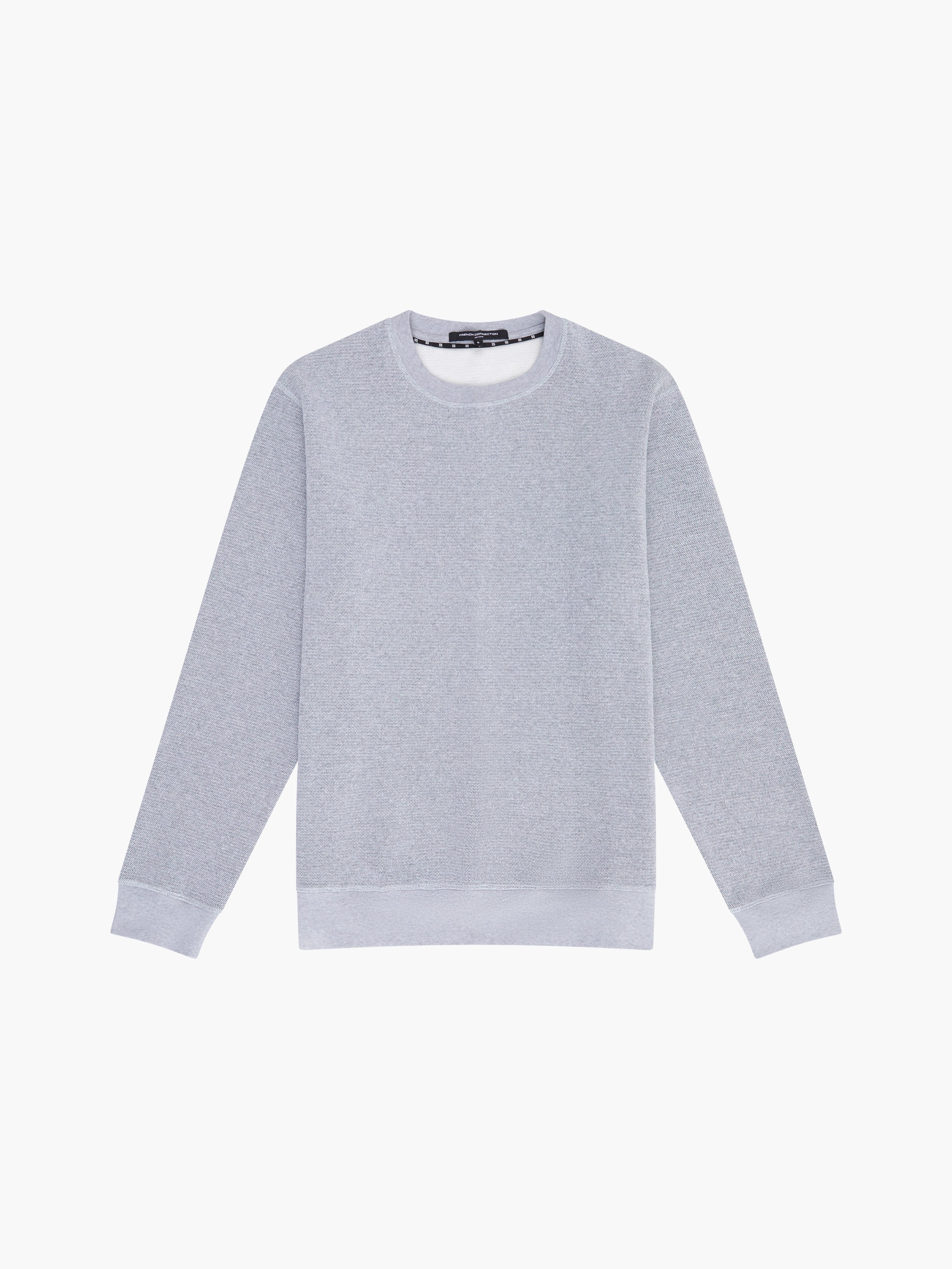 Textured Crew Sweatshirt