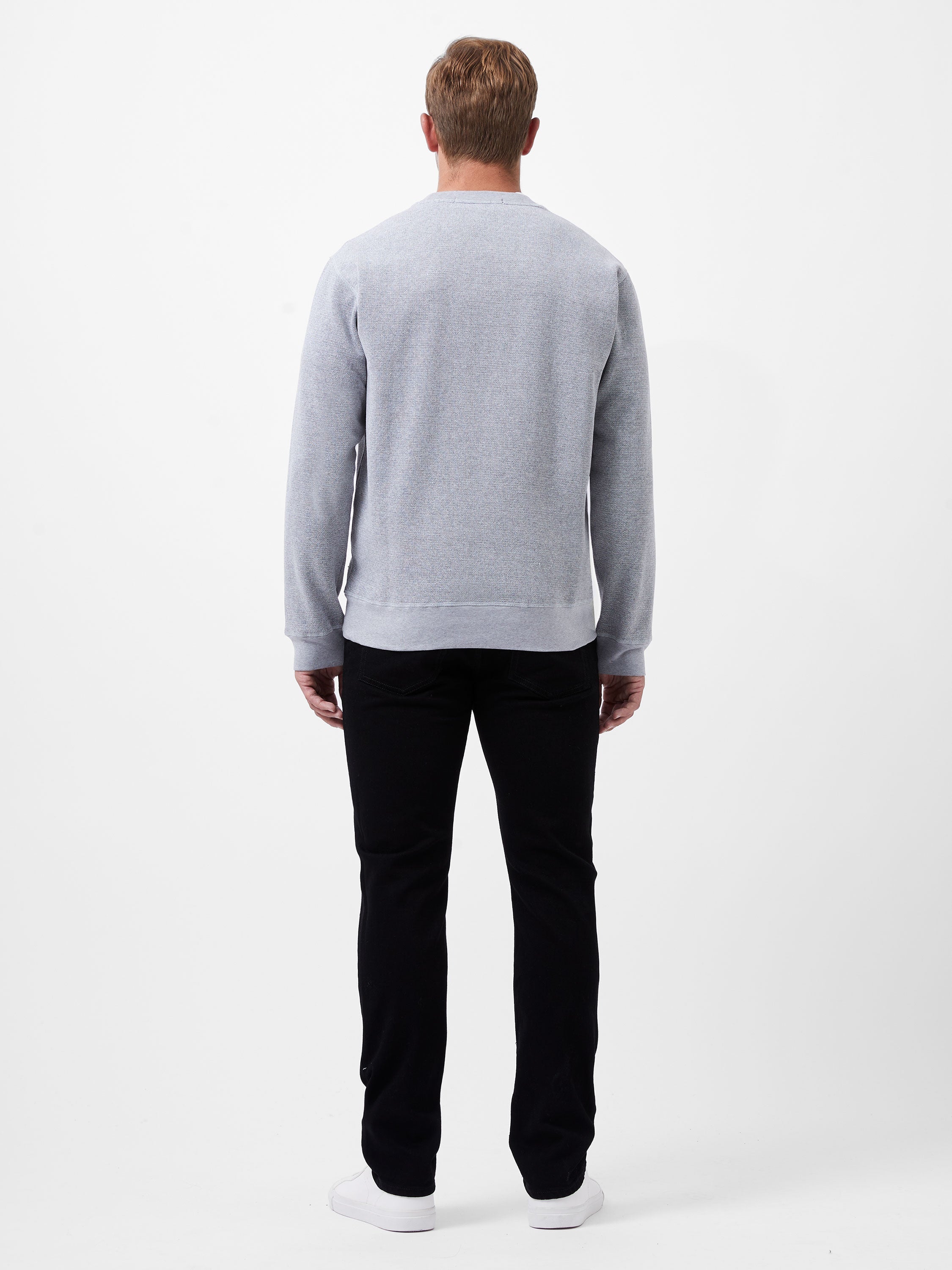 Textured Crew Sweatshirt