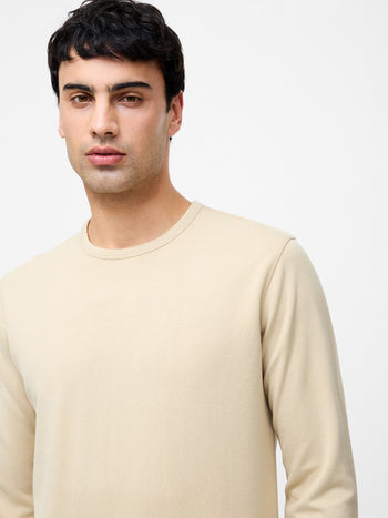 Triblend Interlock Crew