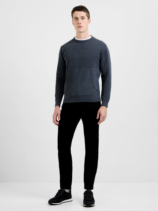 Diamond Jacquard Sweatshirt