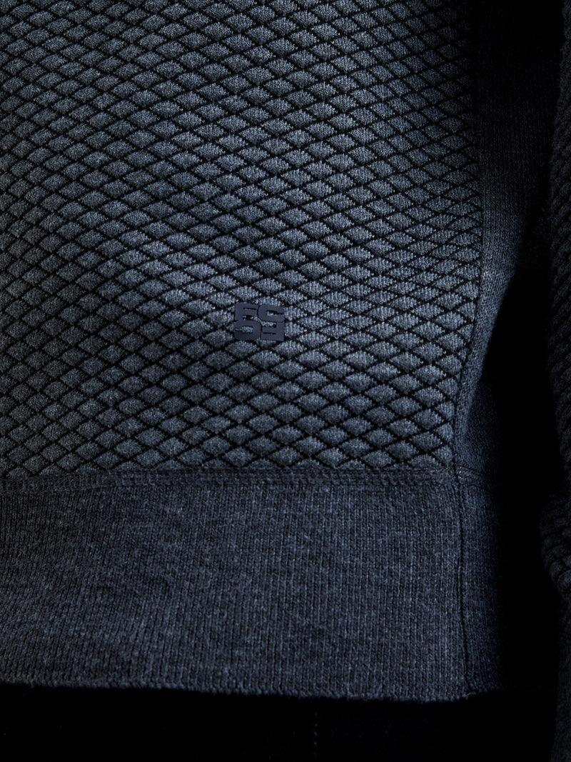 Diamond Jacquard Sweatshirt