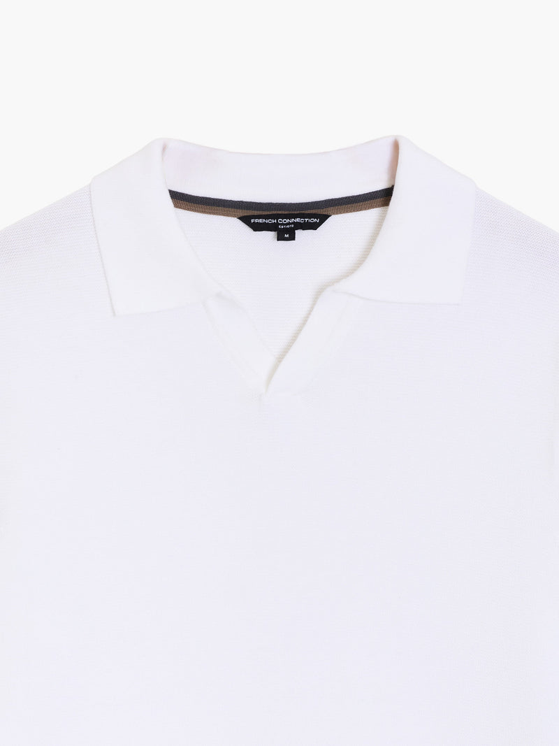 Short Sleeve Solid Trophy Knit Polo