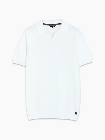 Short Sleeve Solid Trophy Knit Polo