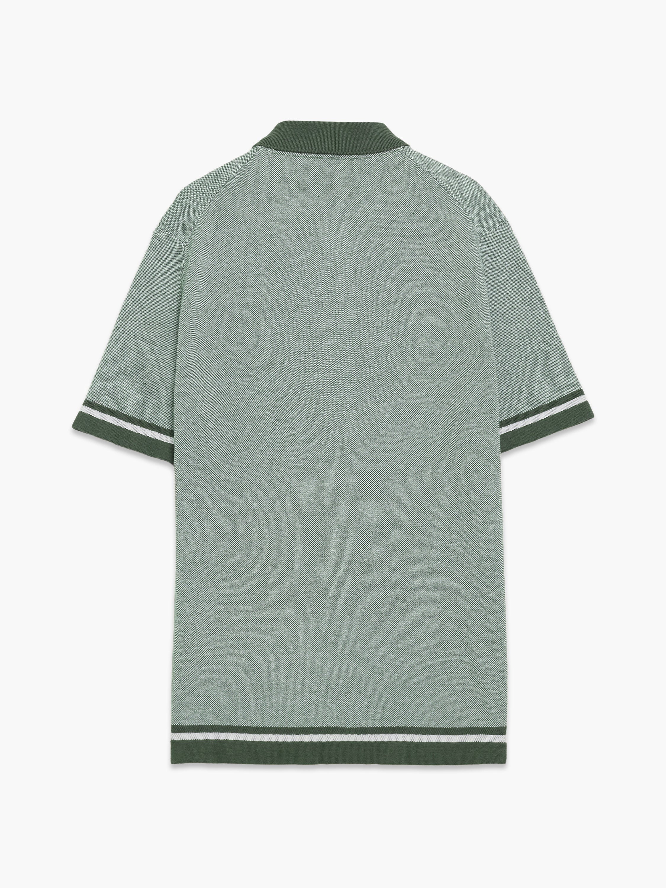 Short Sleeve Button-Through Polo Shirt