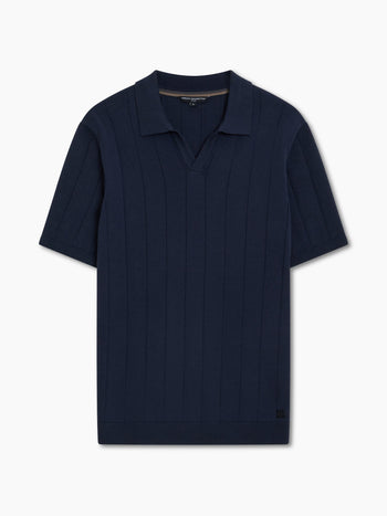 Short Sleeve Trophy Knit Polo Shirt