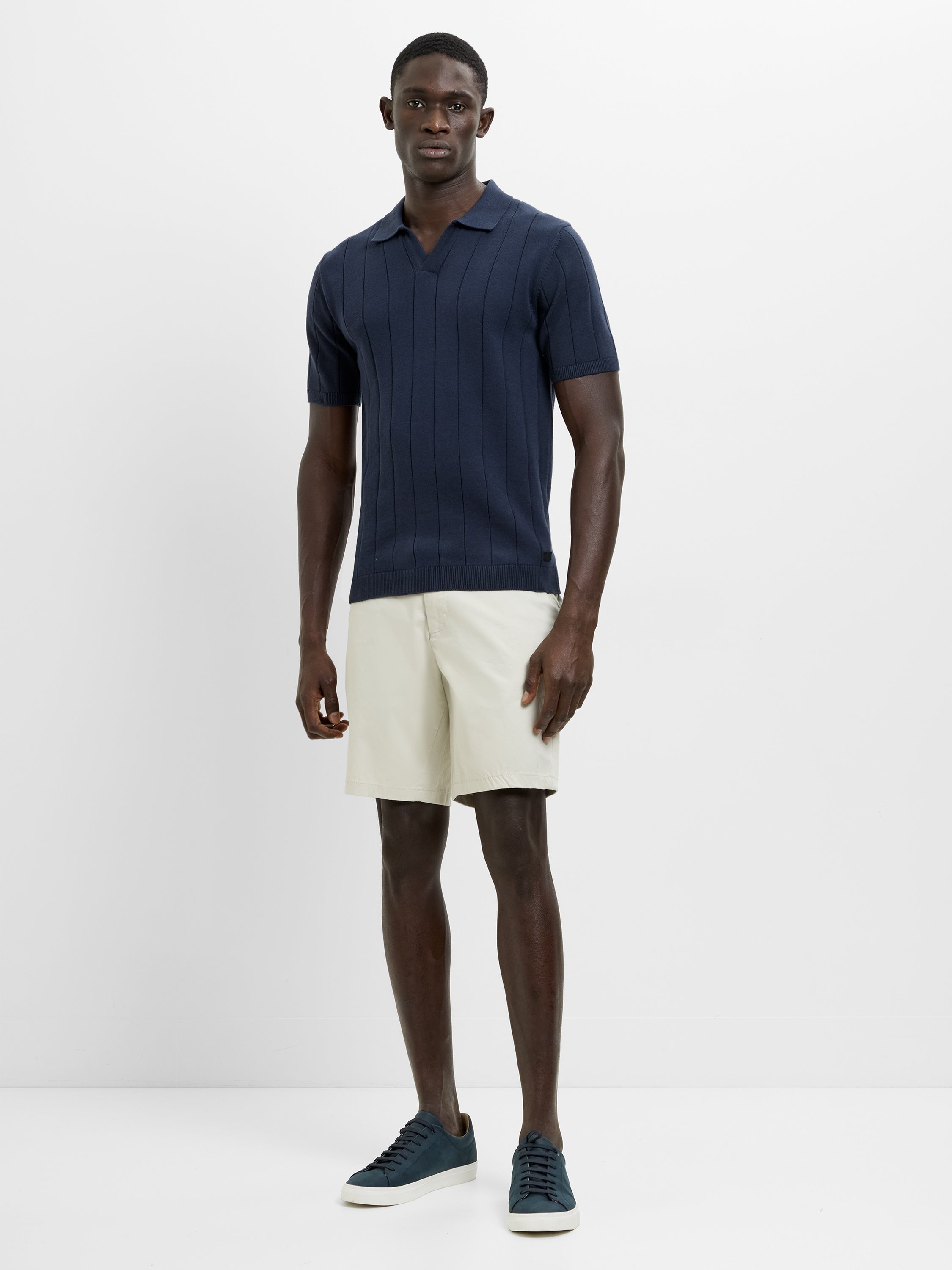 Short Sleeve Trophy Knit Polo Shirt