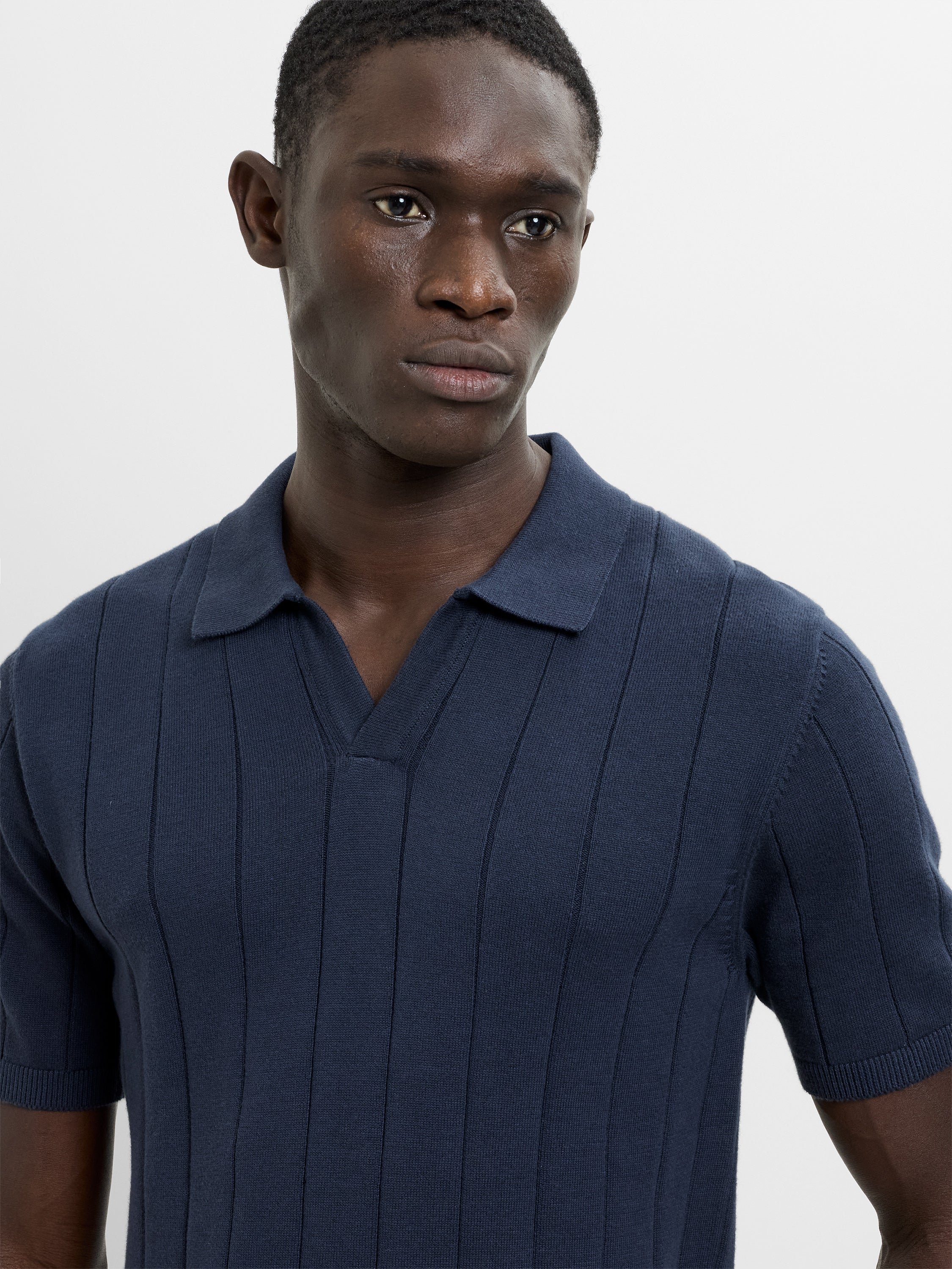 Short Sleeve Trophy Knit Polo Shirt