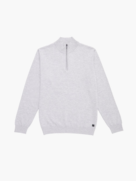 Half Zip Knitted Jumper
