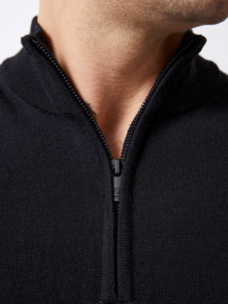 Half Zip Knitted Jumper