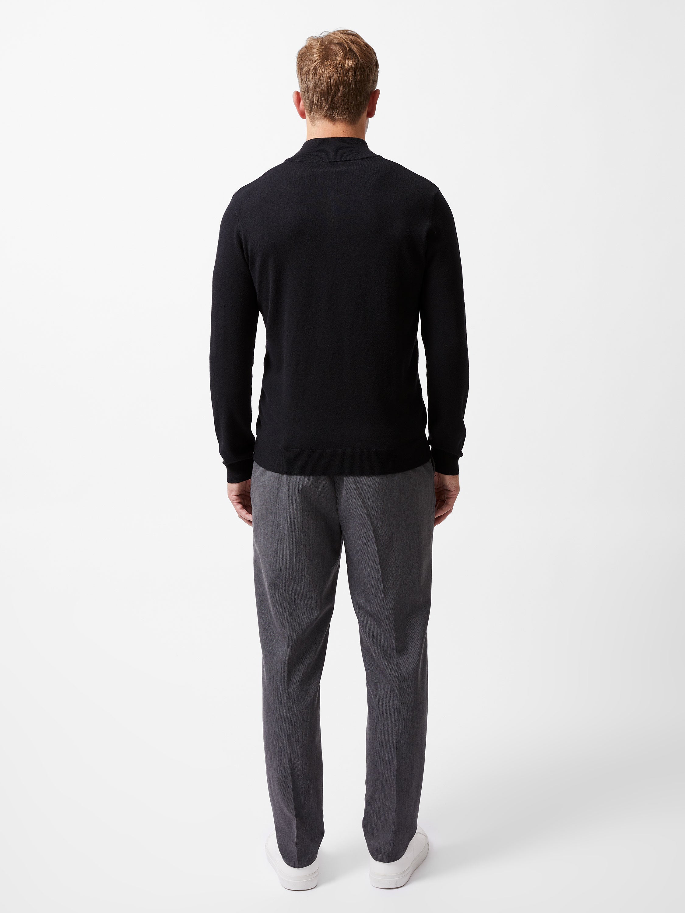 Half Zip Knitted Jumper