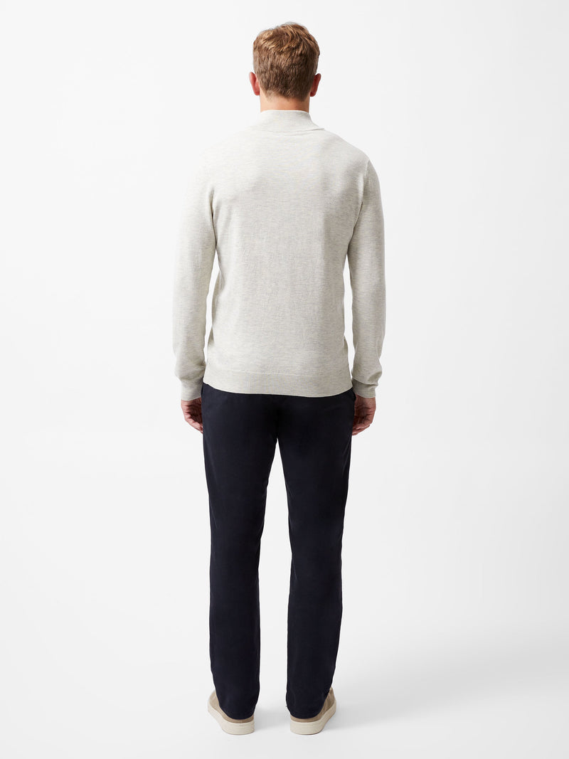 Half Zip Knitted Jumper