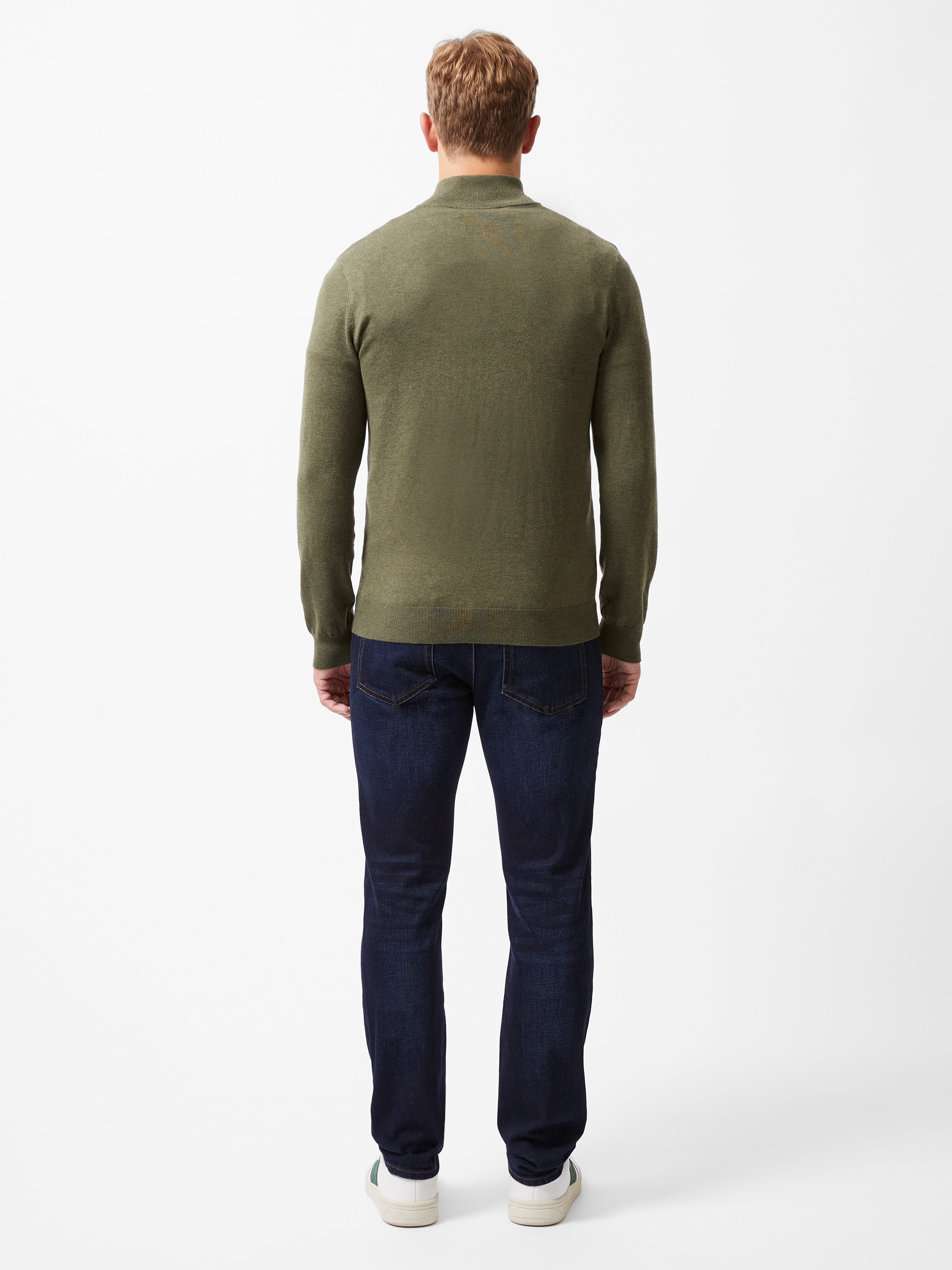 Half Zip Knitted Jumper