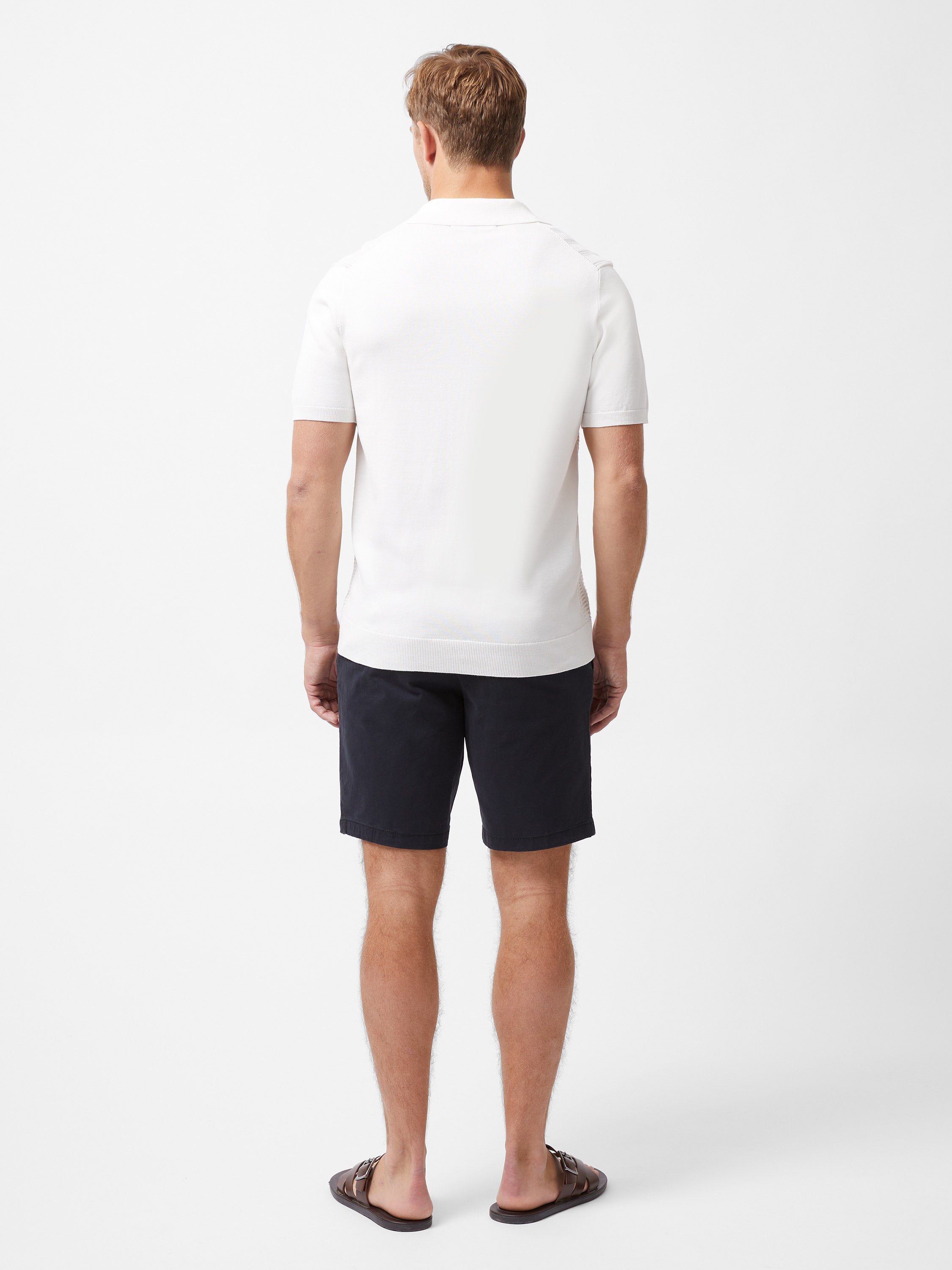 Leader Trophy Neck Knit Shirt