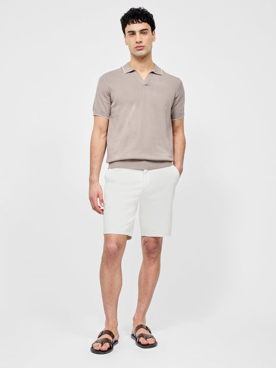 Short Sleeve Trophy Knit Polo Shirt