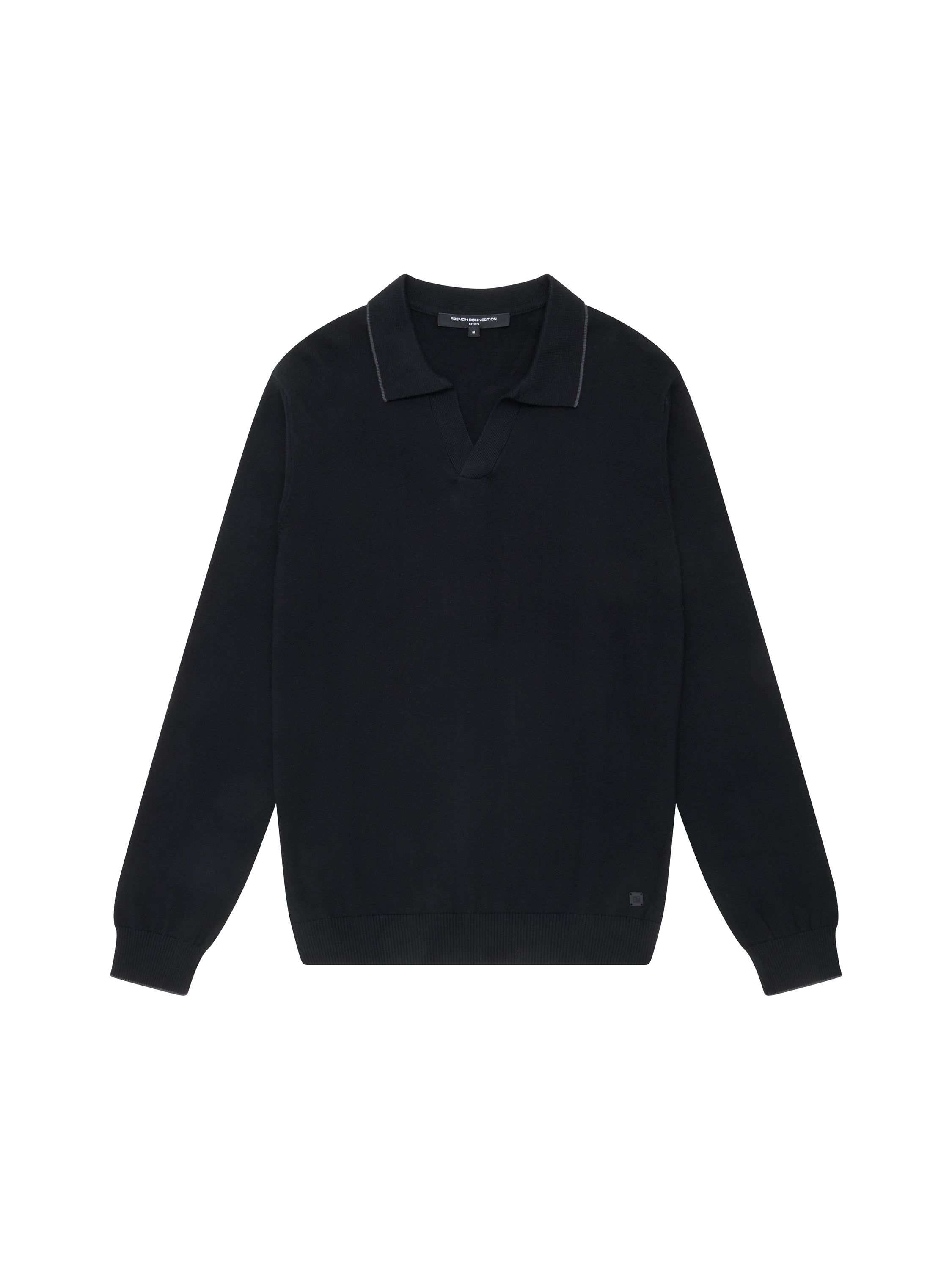 Long Sleeve Trophy Knit Polo Shirt