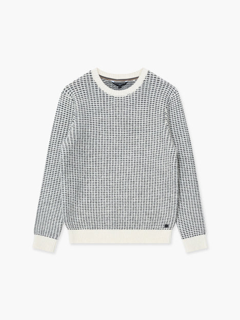 Crew Neck Degrade Jumper