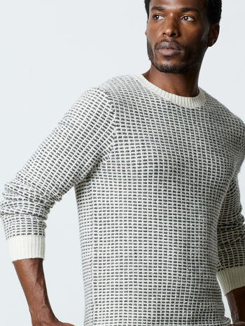 Crew Neck Degrade Jumper