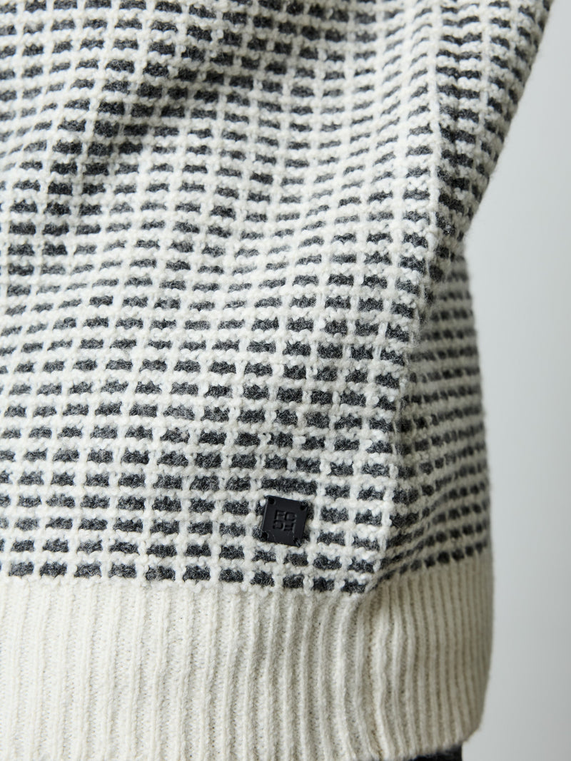 Crew Neck Degrade Jumper