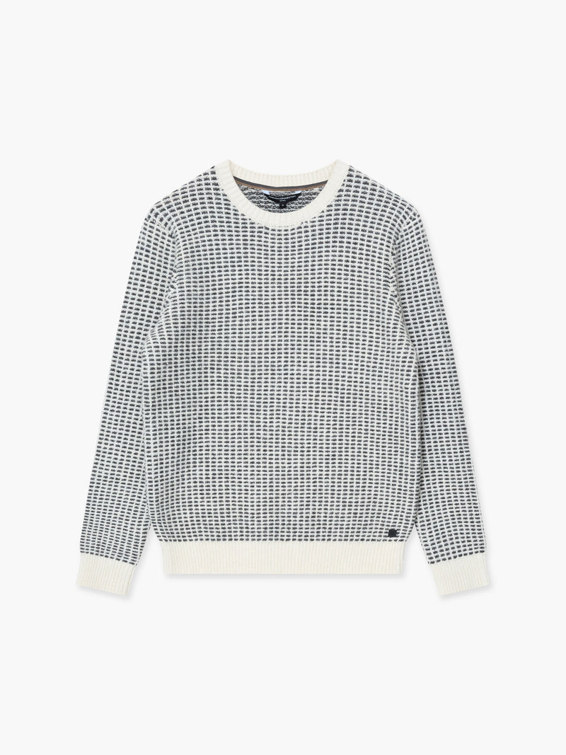 Crew Neck Degrade Jumper