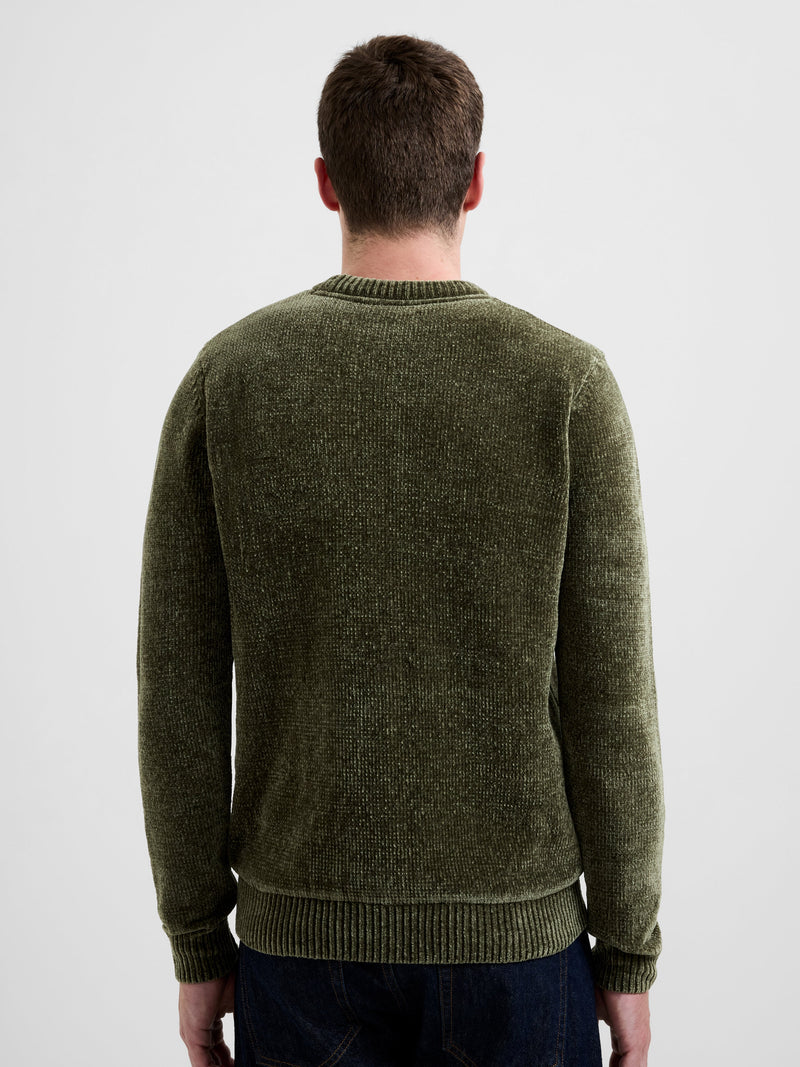 Chenille Crew Neck Jumper