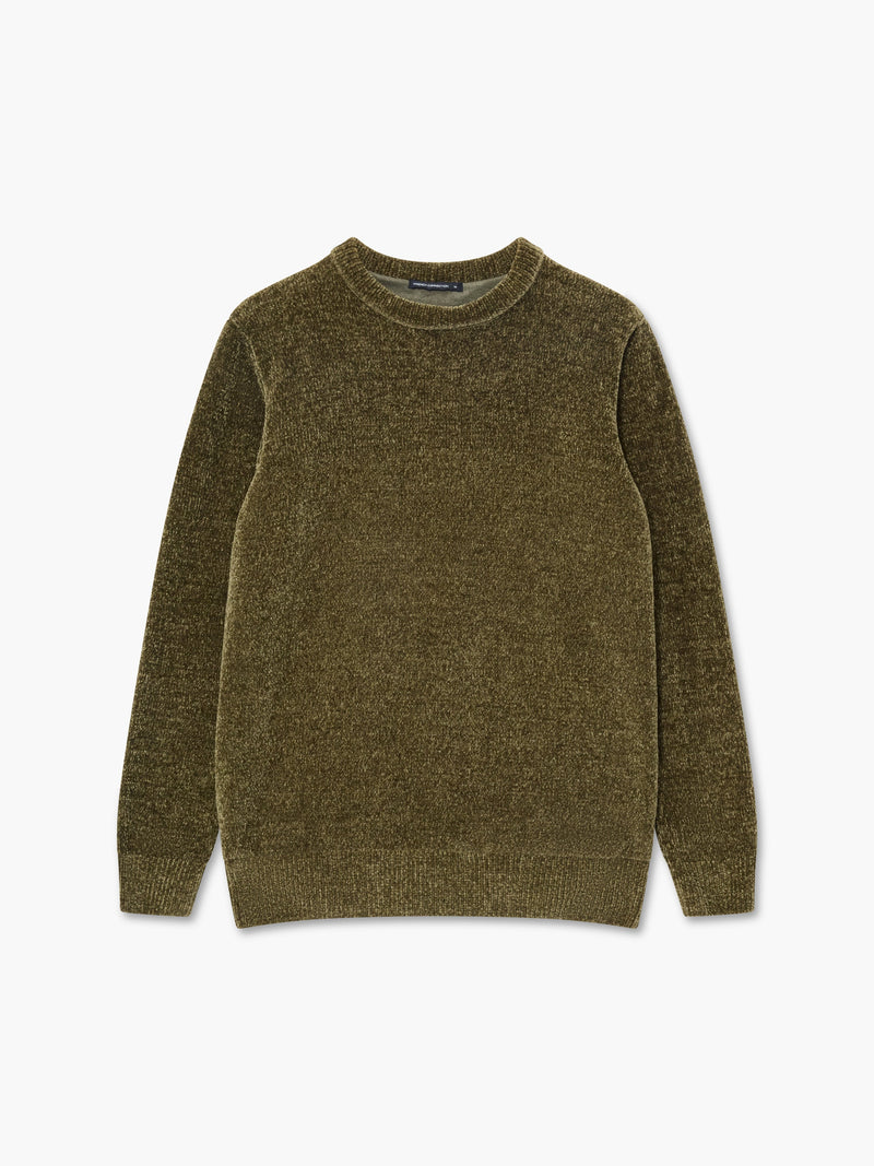 Chenille Crew Neck Jumper