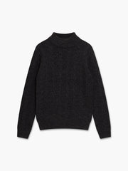 Roll Neck Cable Knit Jumper