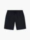 Black Linen Drawstring Shorts