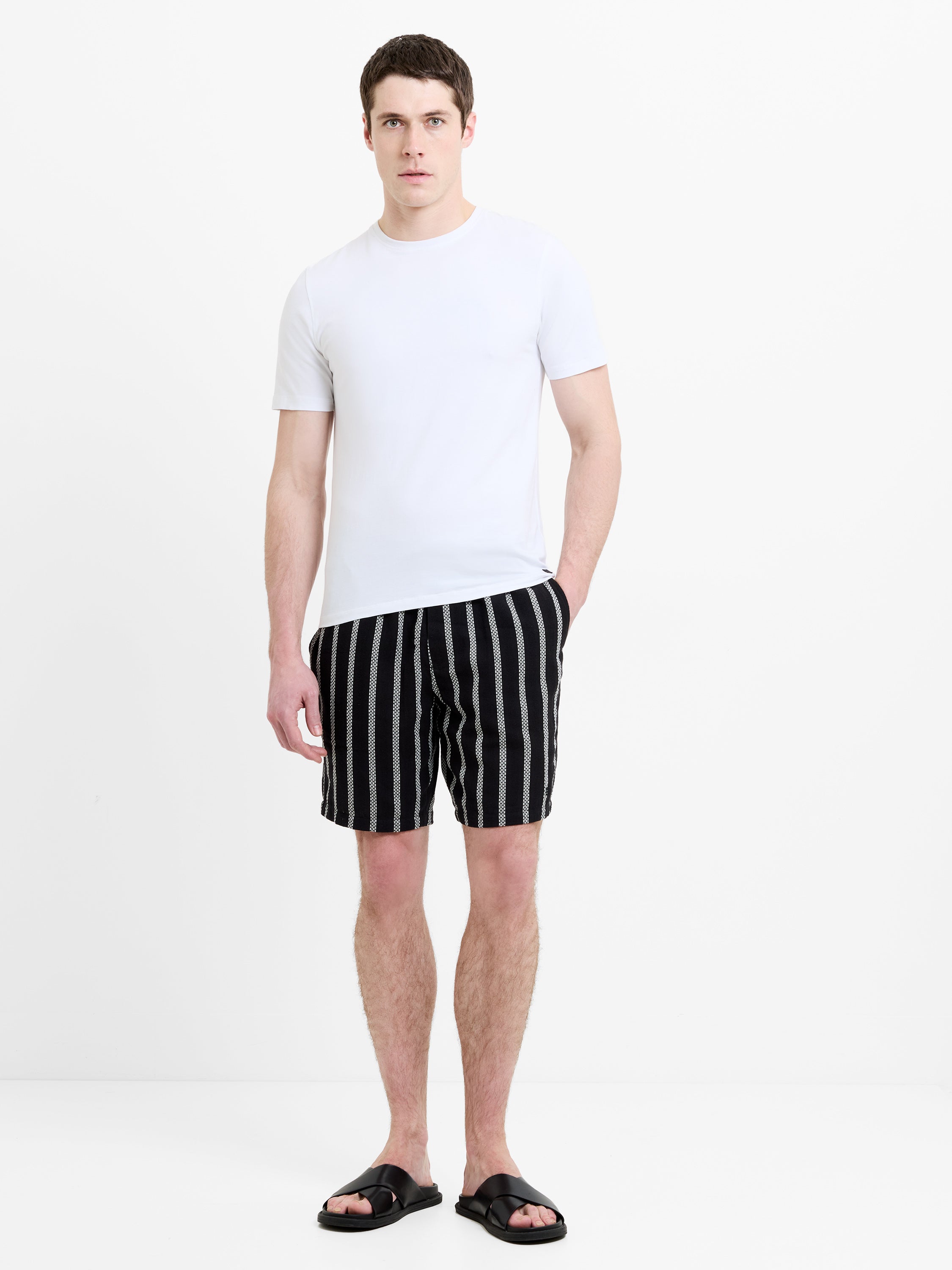 Ant Stripe Combo Shorts