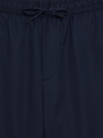 Casual Comfort Drawstring Navy Shorts