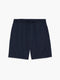 Casual Comfort Drawstring Navy Shorts