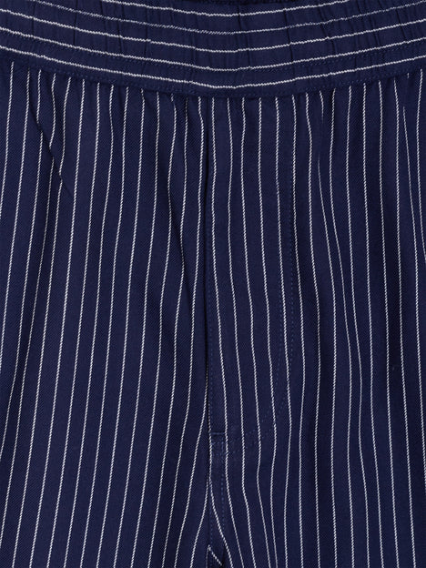 Twill Striped Shorts