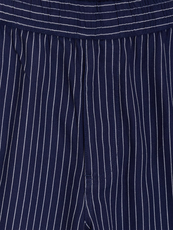 Twill Striped Shorts