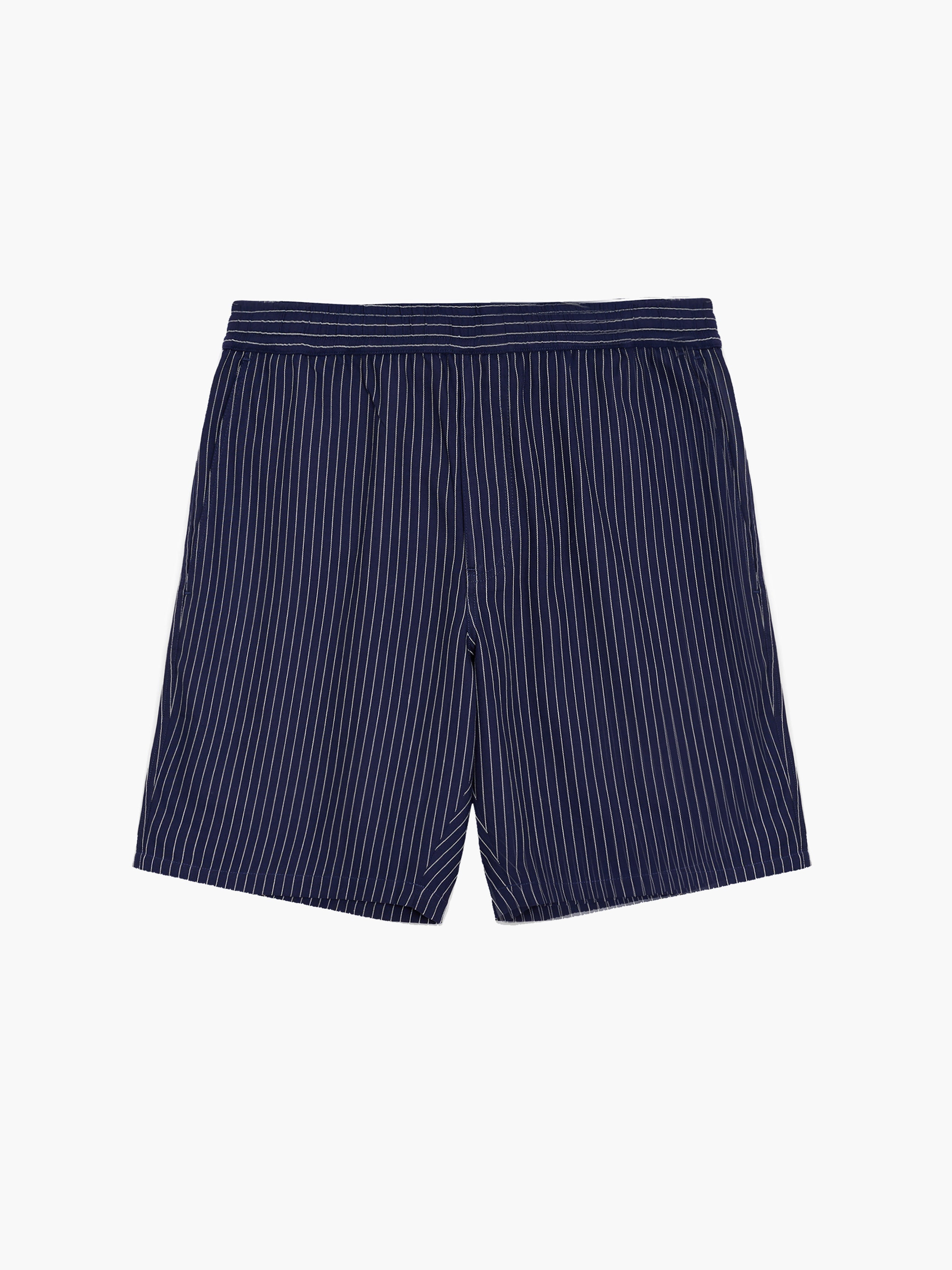 Twill Striped Shorts