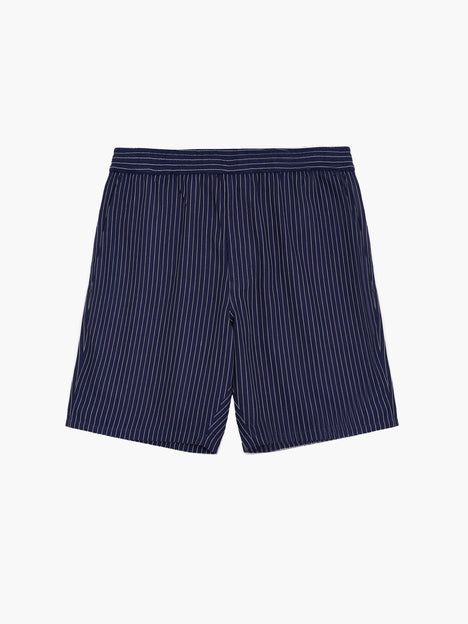Twill Striped Shorts