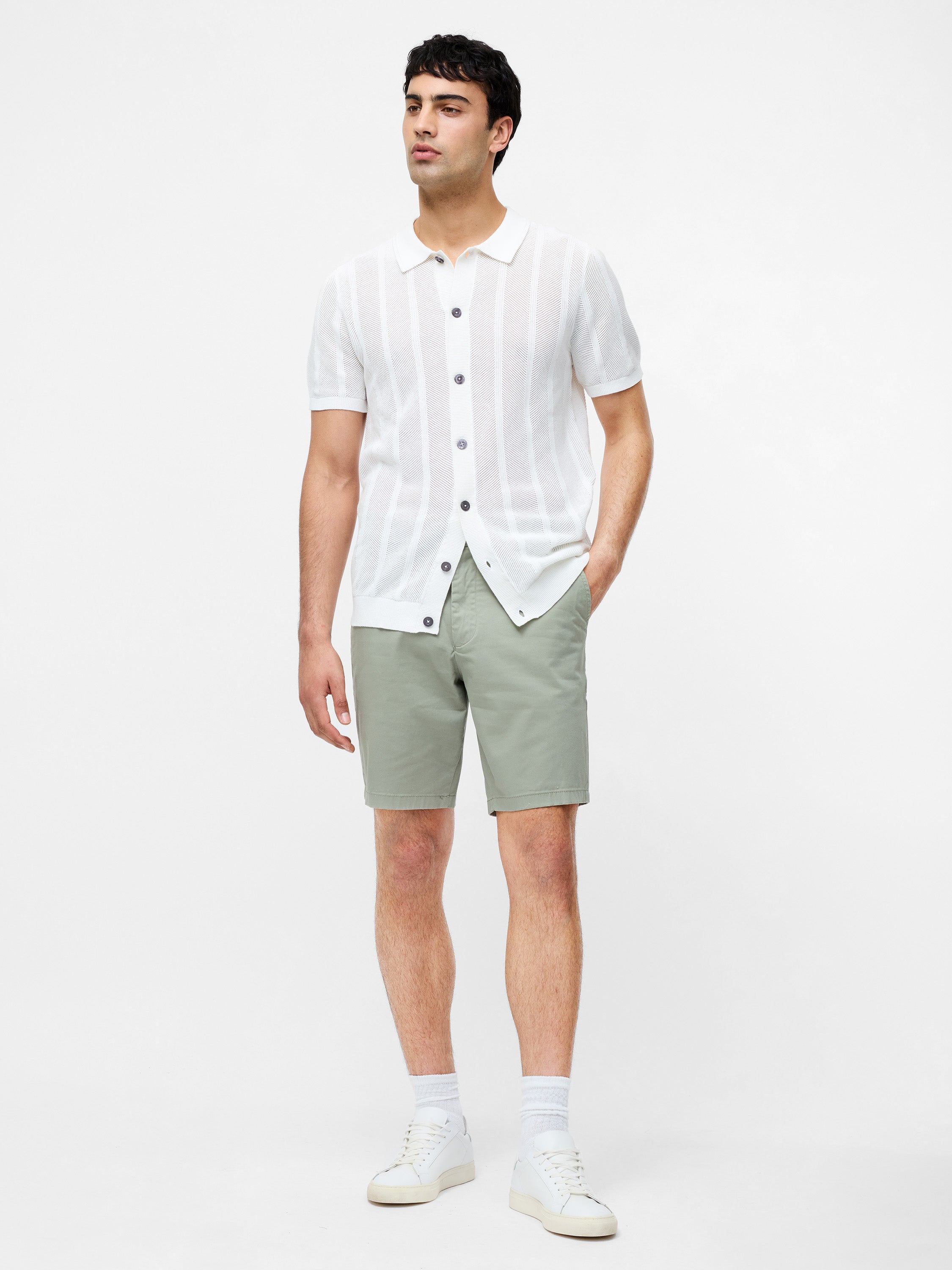 Cotton Stretch Chino Shorts