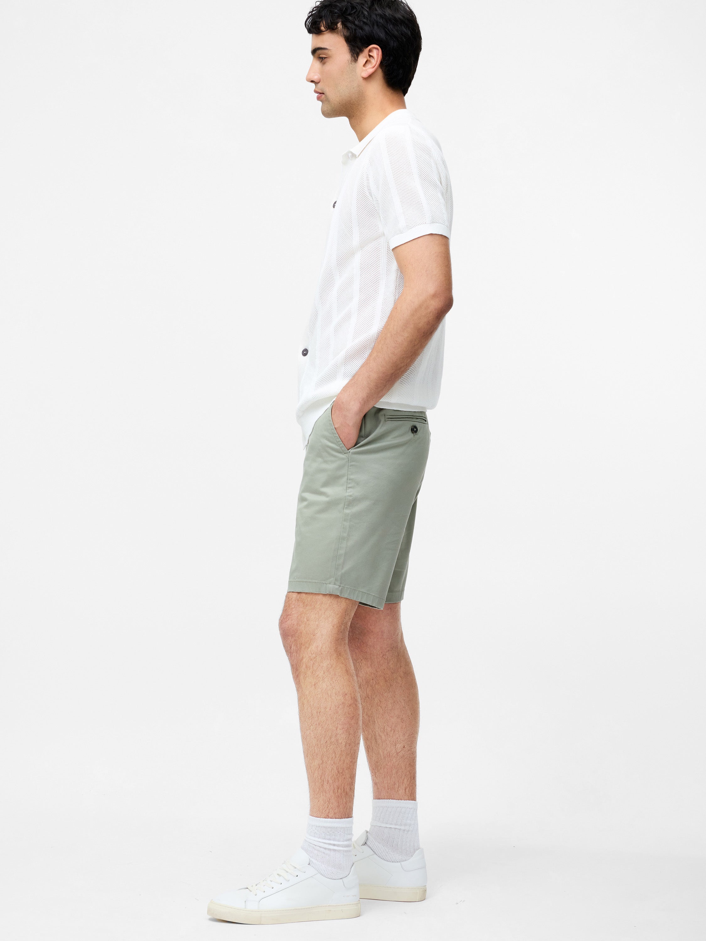 Cotton Stretch Chino Shorts