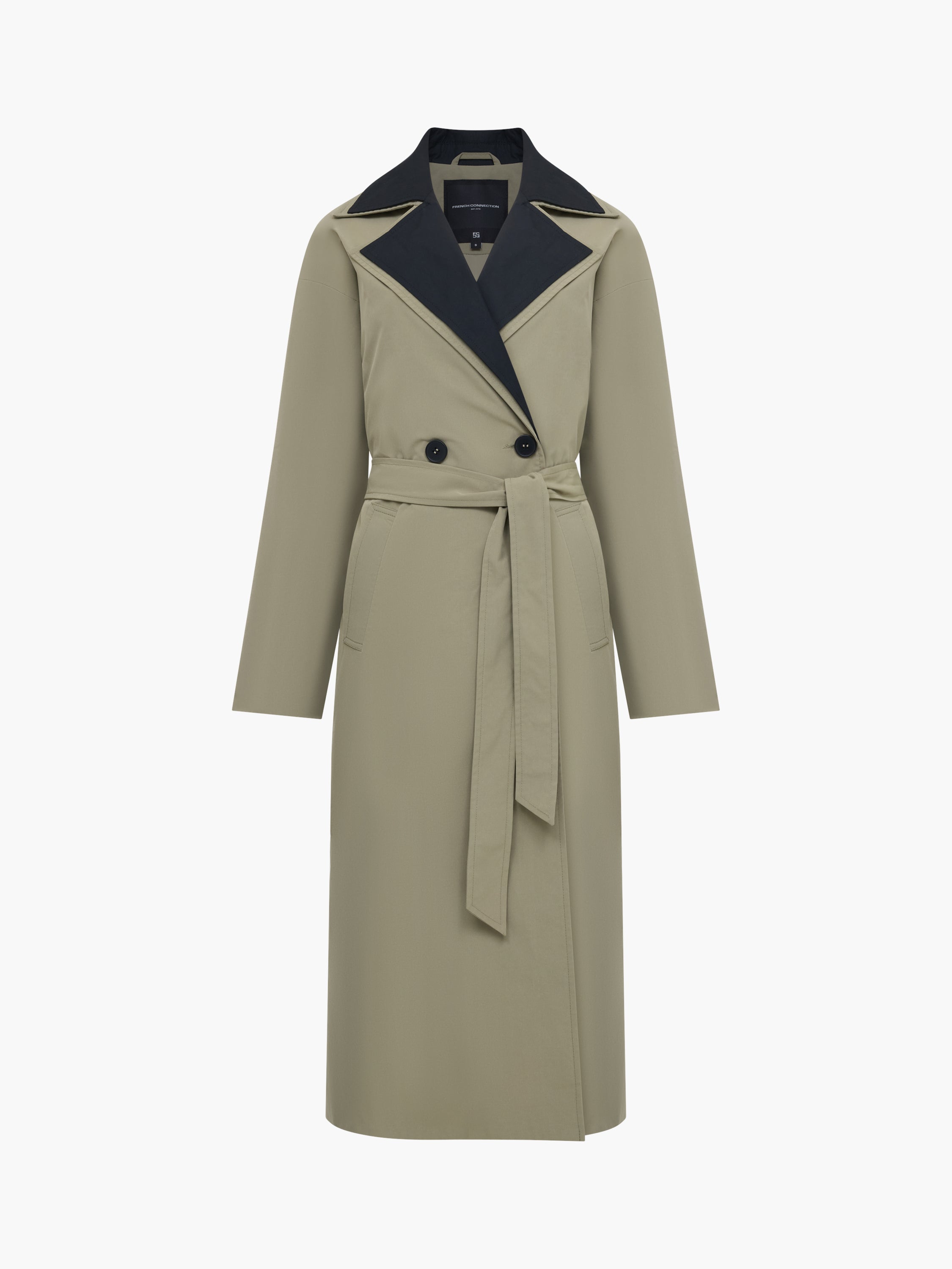 Kaci Double Collar Trench Coat
