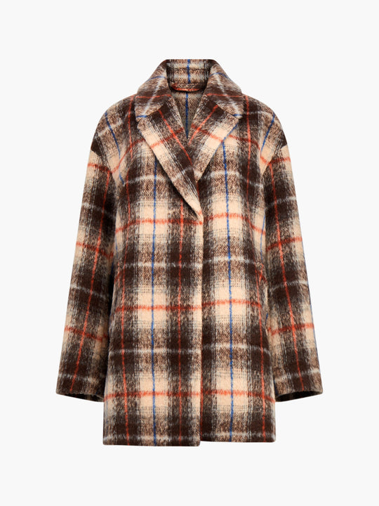 Blake Check Coat