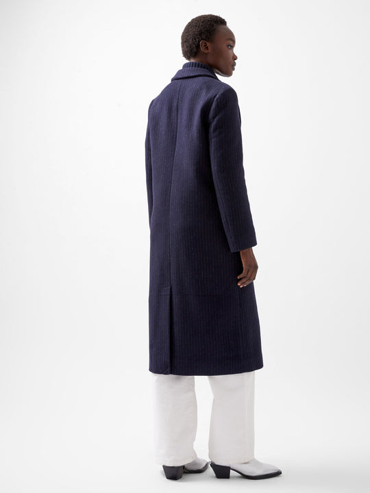 Arlana Pinstripe Coat