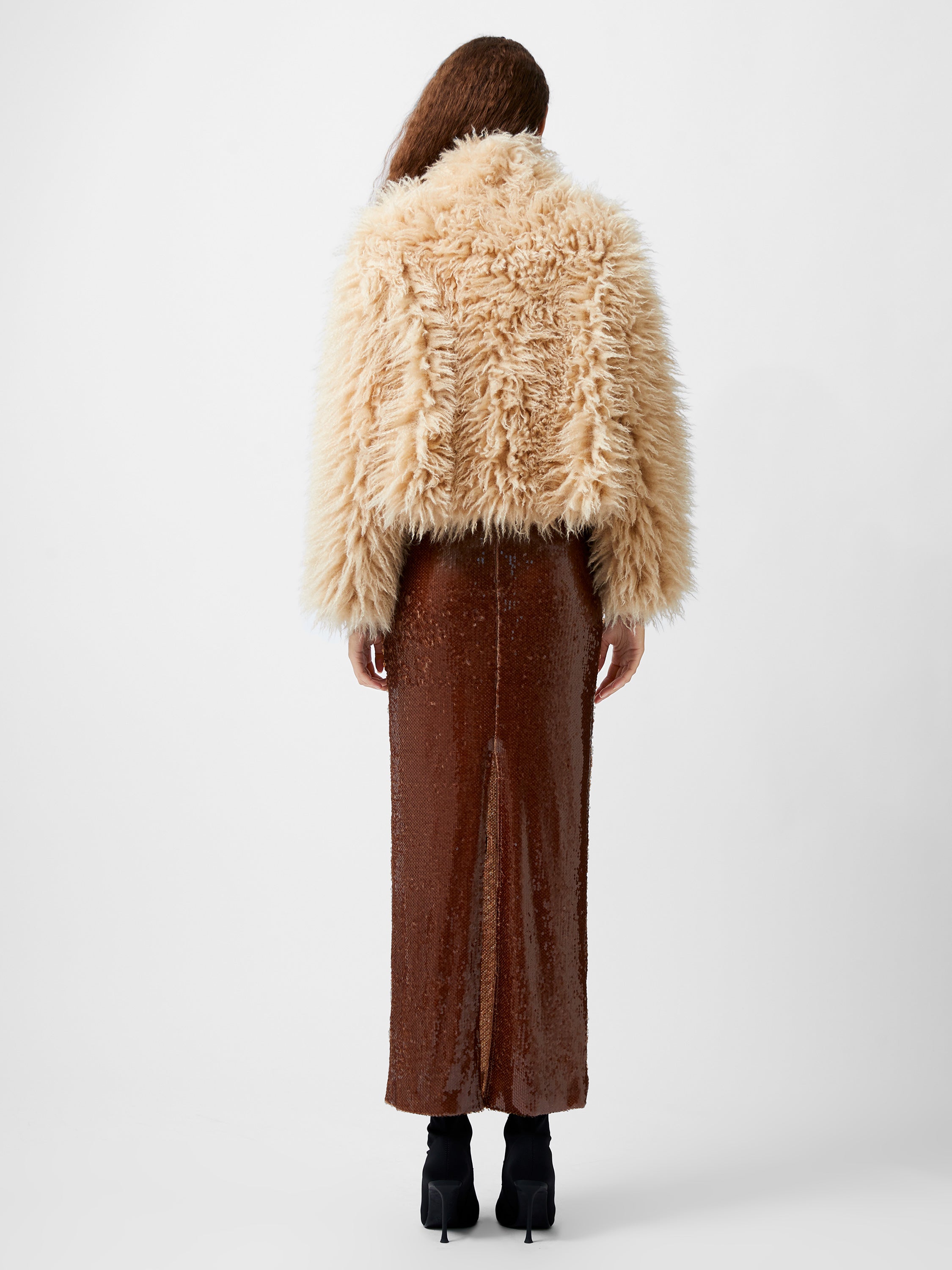 Harvey Faux Fur Jacket French Connection EU