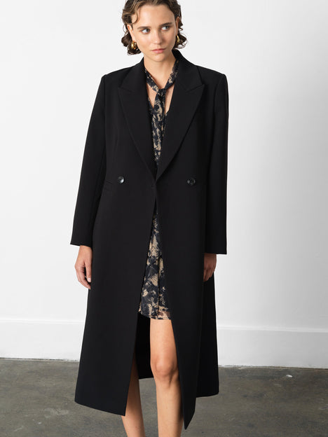 Azra Twill Structured Coat