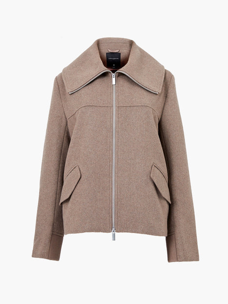 Devita Wool Collared Coat