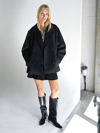 Adele Wool Pea Coat