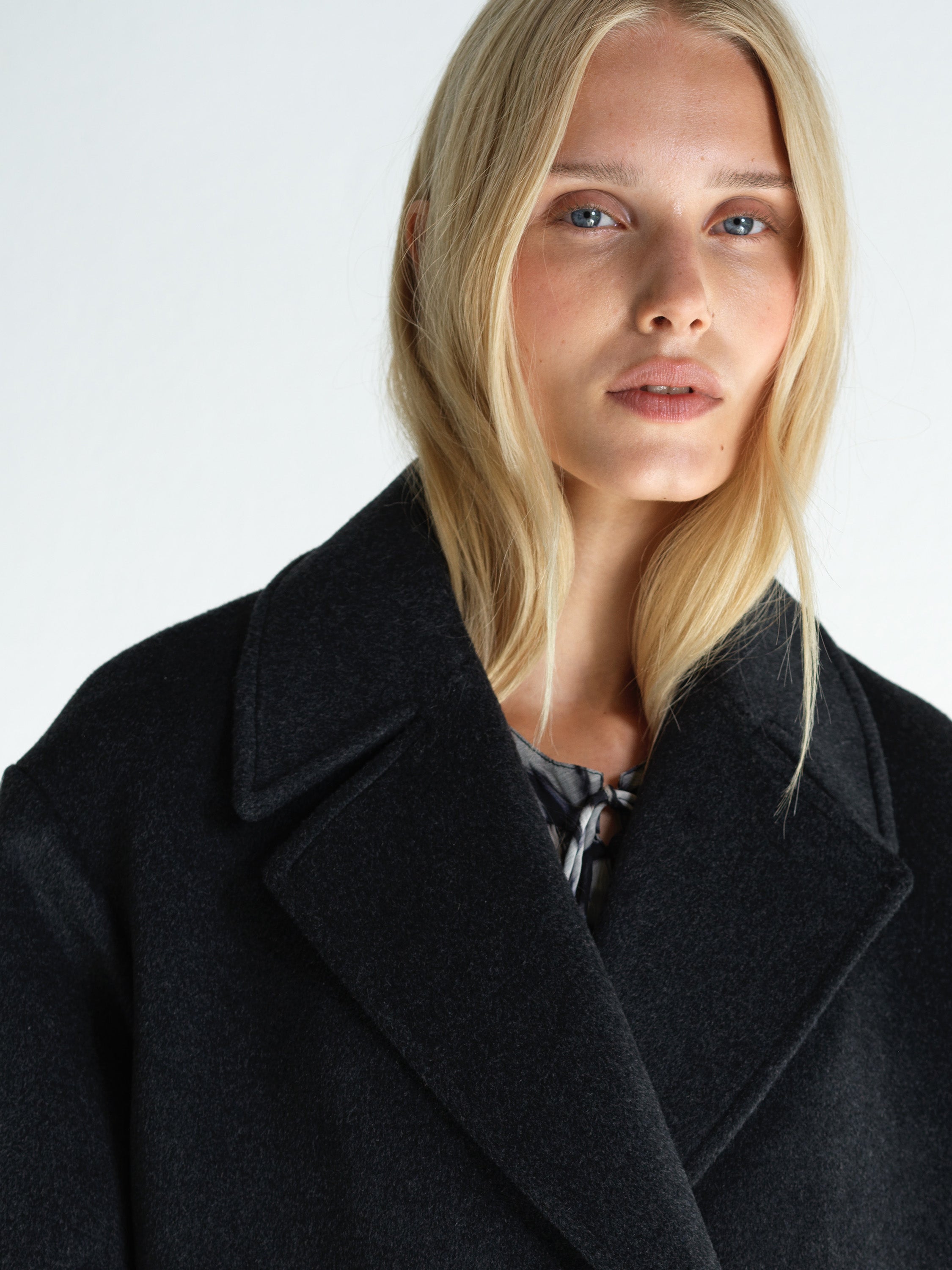 Adele Wool Pea Coat | French Connection EU