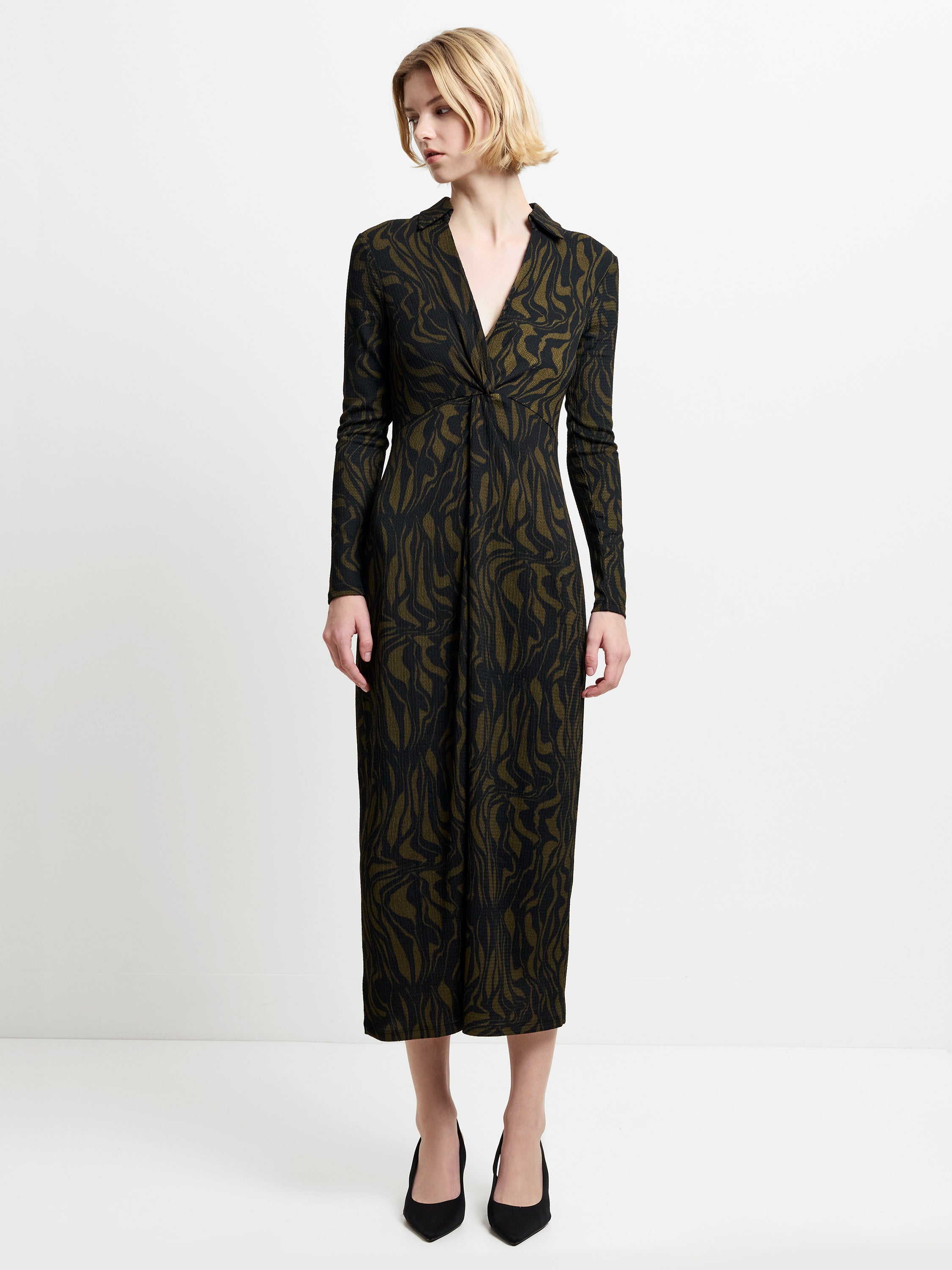 Zaria Textured Dress