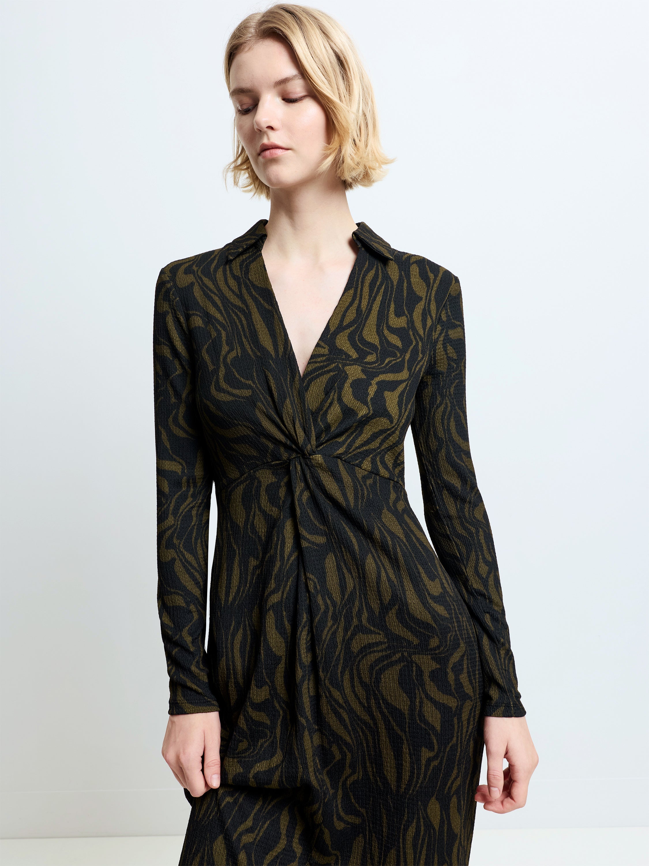 Zaria Textured Dress