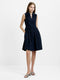 Poplin Sleeveless Smock Dress