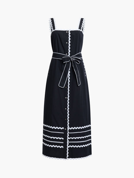 Cambria Cotton Ric Rac Dress