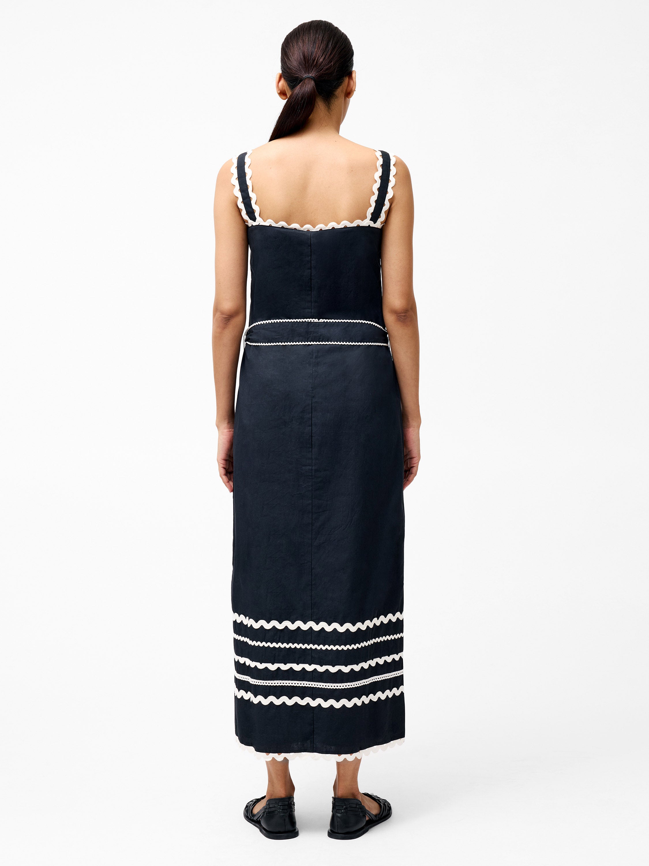 Cambria Cotton Ric Rac Dress