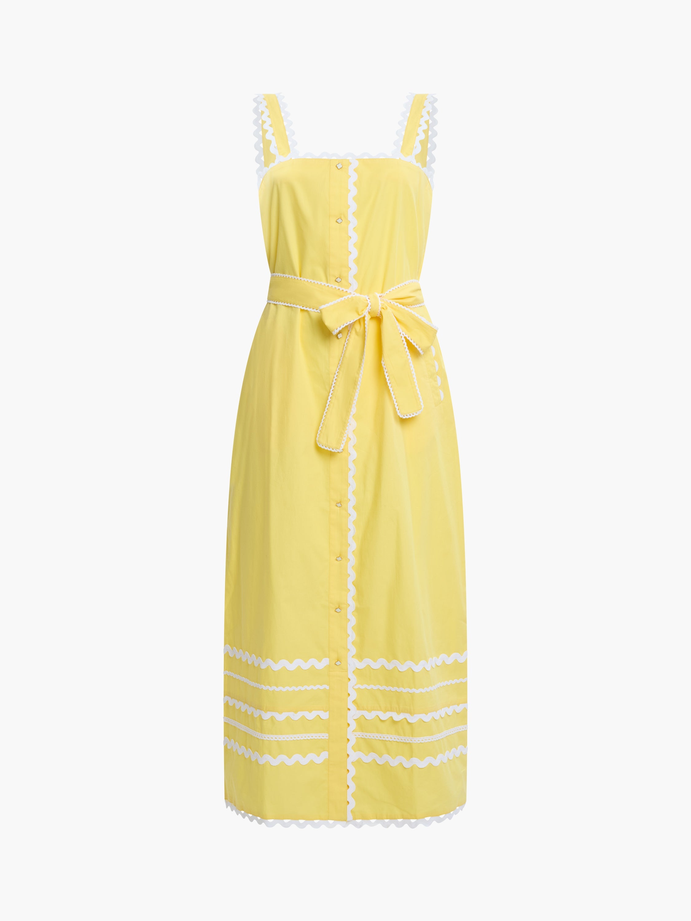 Cambria Cotton Ricrac Dress